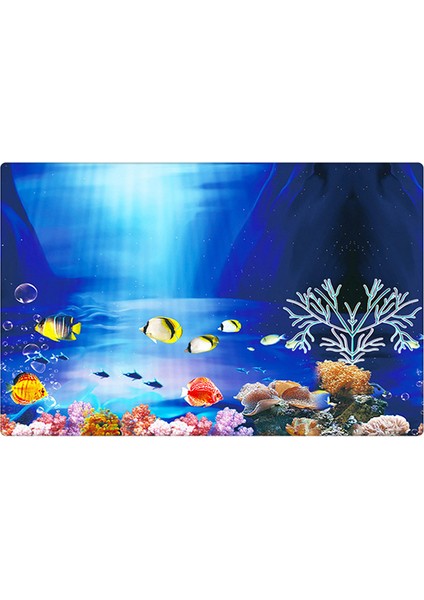 Arkaplan H Stili 40X62CM Balık Tankı Manzara Stickeri Akvaryum Arka Plan Dekorasyon Stickeri Poster Arka Planı Için Akvaryum Okyanus Bitkisi Aquascape Boyama (Yurt Dışından) modelleri