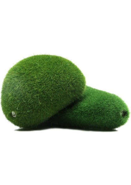 L Tarzı Balık Tankı Karides Yosunu Topu Kendin Yap Marimo Yosun Topları Yapay Çim Halı Mini Peri Bahçesi Mikro Teraryum Süs Dekorasyon (Yurt Dışından) fırsatları
