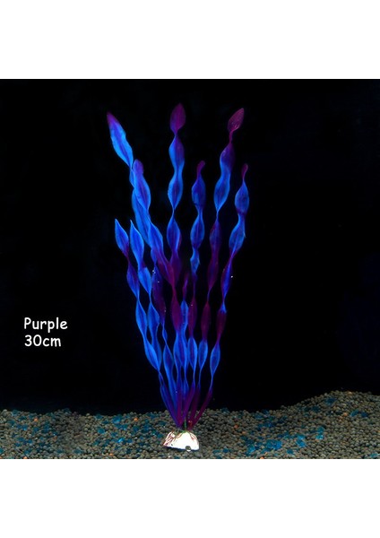 30CM Pvc Tarzı 1 Parça 30CM Balık Tankı Çim Pvc Akvaryum Dekorasyon Simülasyon Bitki Ekolojik Koruma Malzemesi Akvaryum Dekorasyon Aksesuarları (Yurt Dışından)