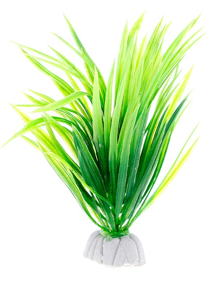 Gn Stili S Beden Yapay Plastik Su Bitkisi Çim Akvaryum Deko Bitkileri Balık Tankı Çim Çiçek Süs Dekor Akvaryum Aksesuarları (Yurt Dışından)