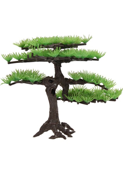 No.5 Tarzı Akvaryum Bonsai Ağacı Taş Bahçesi Yapay Bitki Çam Ağacı Balık Tankı Süsü (Yurt Dışından) indirimleri