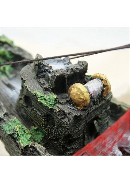 Kahverengi Stil 26.5X14X9CM Akvaryum Dekor Balık Tankı Enkaz Dekorasyon Korsan Hazinesi Balık Ağı Süs Heykeli Balıklar Için Aksesuarlar (Yurt Dışından) fırsatları