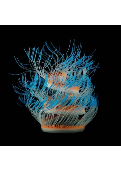 No.4 Tarzı 75CM Esnek Deniz Anemonu Silikon Akvaryum Yumuşak Mercan Yapay Balık Tankı Deniz Anemonu Dekorasyon Parlayan Bitki Süsü (Yurt Dışından)