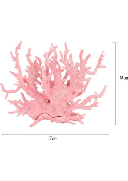 Mavi Stil 19X26 cm Yüksek Kaliteli Mercan Akvaryum Süsü Dekorasyonu Yapay Canlı Reçine Mercan Akvaryum Balık Tankı Süsü (Yurt Dışından) modelleri