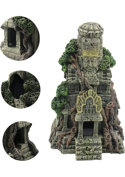 Yerli Şekilli Stil Balık Tankı Peyzaj Dekorasyon El Sanatları Reçine Antik Buddha Heykeli Ev Akvaryum Balık Tankı Reçine Süs Eşyaları Hediyeler (Yurt Dışından) fiyatları