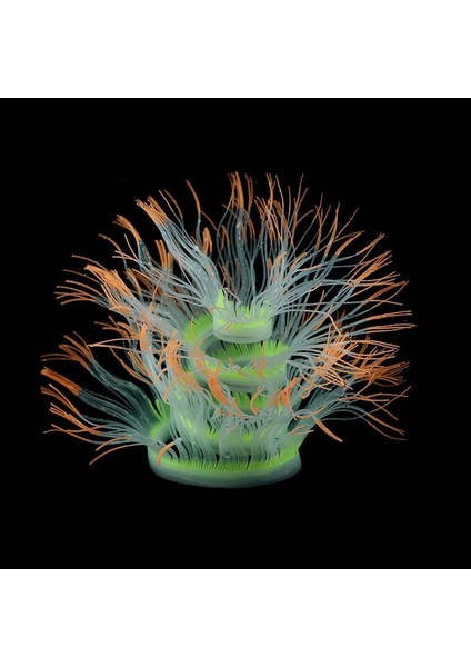 No.2 Tarzı 100CM Esnek Deniz Anemonu Silikon Akvaryum Yumuşak Mercan Yapay Balık Tankı Deniz Anemonu Dekorasyon Parlayan Bitki Süsü (Yurt Dışından)