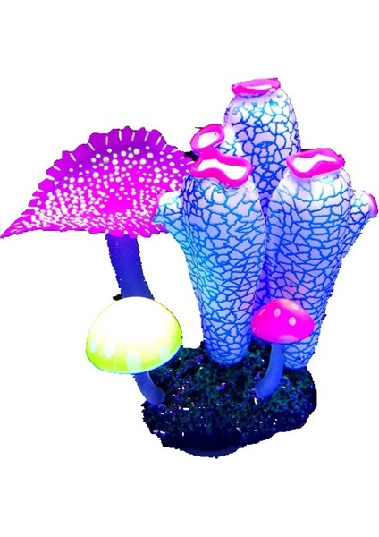 No.11 Stili Silikon Parlayan Yapay Balık Tankı Akvaryum Bitkisi Süsü Sualtı Deniz Salatalık Deniz Anemonu Mercan Bitkisi Dekor Aksesuarları (Yurt Dışından) modelleri