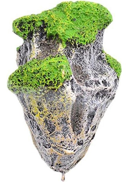 Resim Stili Olarak 8,5X6X4,5 cm Akvaryum Tankı Yüzen Kaya Asılı Yapay Taş Akvaryum Dekoru Balık Tankı Süslemeleri Yüzen Pomza Uçan Kaya Süs Eşyası (Yurt Dışından)