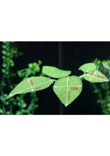 Yeşil Stil 3 Adet Yeni Yapay Bitki Yapraklı Tropikal Akvaryum Dekor Beta Hamak Balık Dinlenme Yatağı Balık Dinlenme Üreme Çevre Koruma (Yurt Dışından)