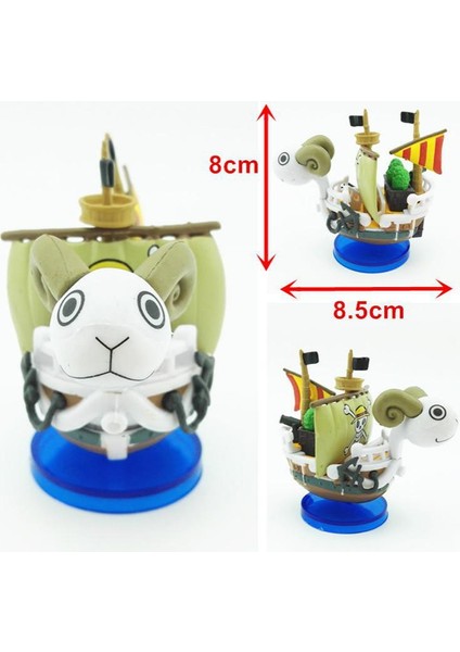 3'ü 1 Arada Stil Gemi Dekorasyonu Yeni Pvc Japon One Pıece Çizgi Film Tekne Akvaryum Süsü Balık Tankı Süsü Mutlu Güneşli Denizci Figür Akvaryum Dekorasyonu (Yurt Dışından) modelleri