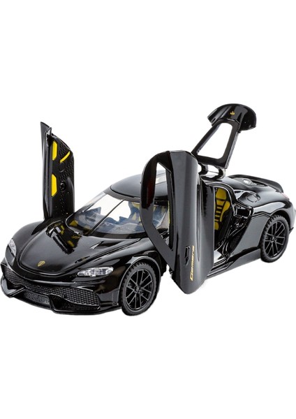Kutulu 1:32 Apollo Lambo Bugatti Bentley Alaşımlı Spor Araba Modeli Çok Kapılı Ses ve Işık Koleksiyonu Süsleri (Yurt Dışından)