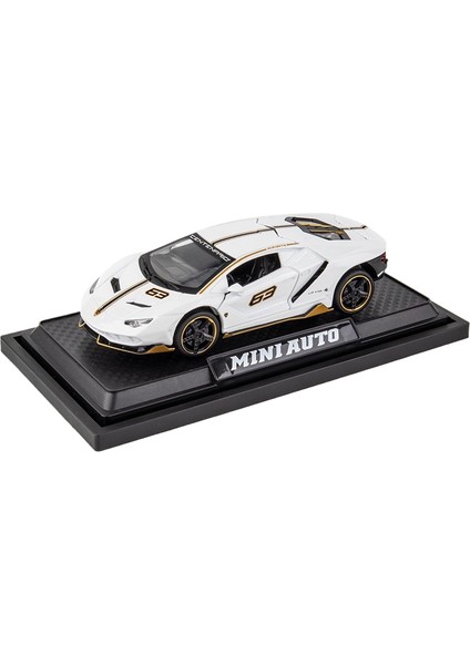 (Kutulu) 1:32 Lambo LP780 Spor Araba Alaşım Araba Modeli Ses ve Işık Oyuncak Spor Araba Chenghai (Yurt Dışından)