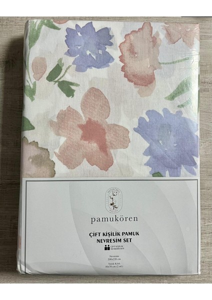 Pamuklu Çift Kişilik Nevresim Seti