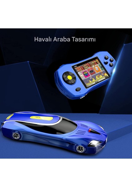 Spor Araba Oyun Konsolu F1 Psp Retro Nostalji Mini Oyun Kutusu Çocuk Tek Çift 620 Oyun