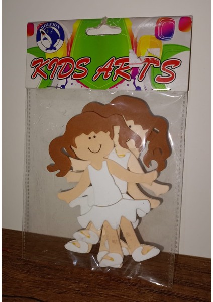 Kids Arts Şekilli Eva Balerin