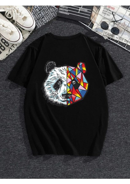 Unisex Panda Oversize Tshirt