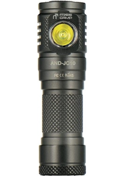 Camp AND-JC10 LED Fener, Unisex, Siyah, Tek Beden
