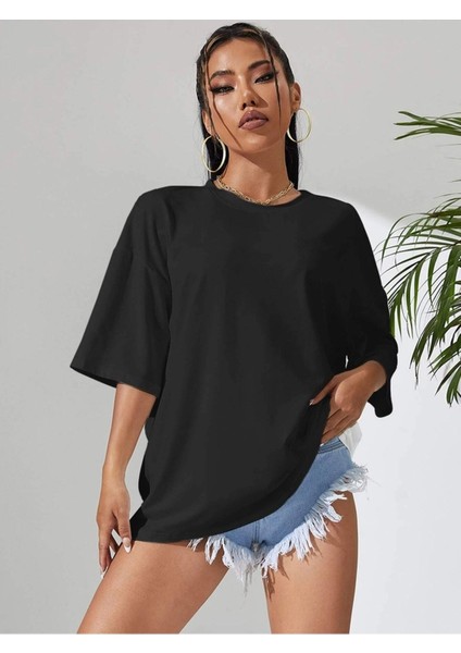 Oversize T-Shirt Love Your Self Baskılı fiyatları