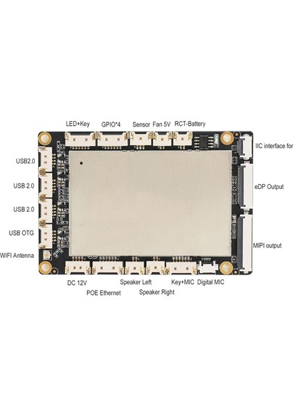 088D-2G/16G 2.4 -5.0 Ghz Android Anakart Edp / Mıpı