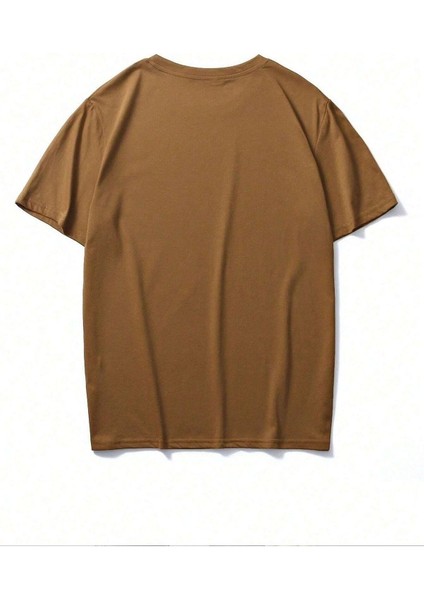 Beach Resim Baskılı Oversize Erkek T-Shirt Salaş Boyfirend fiyatları