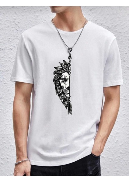 2'li Kombin Aslan/kaplan Baskılı Kadın Oversize Salas T-Shirt Boyfriend fiyatları
