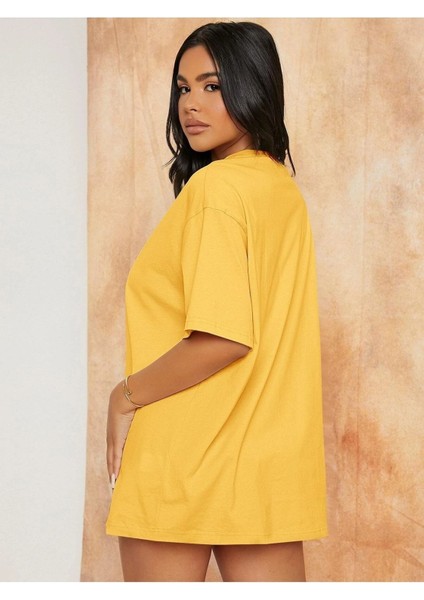 Düz Basic Unisex Oversize Salas T-Shirt Boyfriend fiyatları