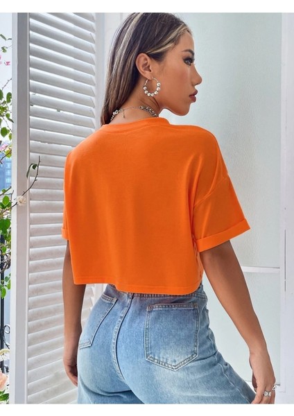 Kadın Crop Oversize