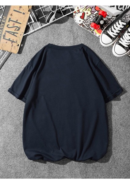 Unisex Yale Baskılı Oversize T-Shirt fiyatları