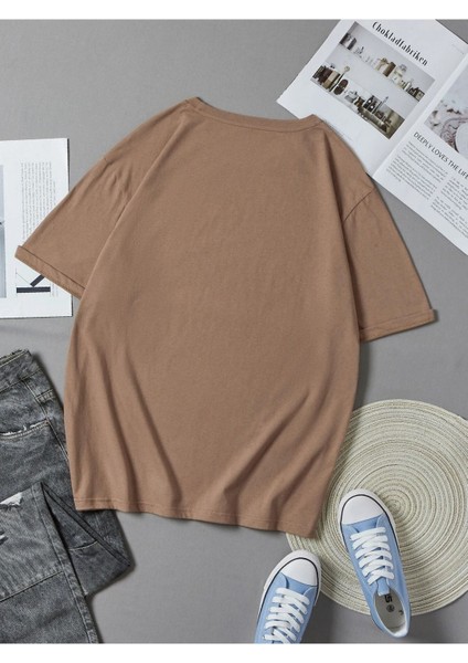 Groovy Baskılı Oversize T-Shirt fiyatları