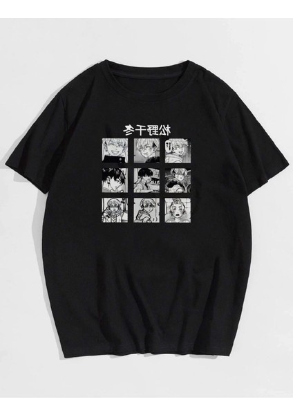 Unisex Tokyo Revengers Manga Baskılı Oversize T-Shirt