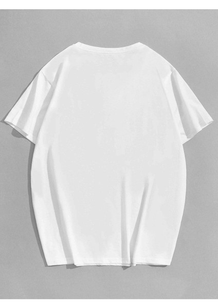 Unisex Groovy Baskılı Oversize T-Shirt fiyatları