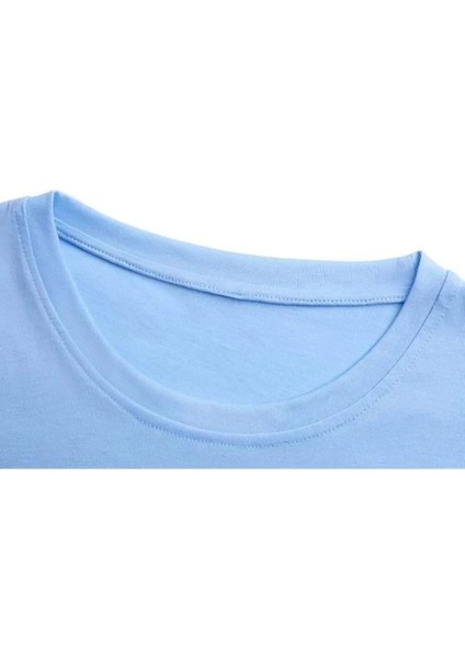 Paris Baskılı Oversize T-Shirt modelleri