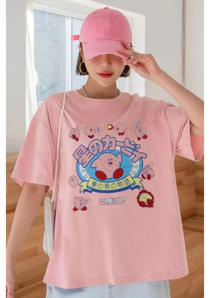 Kadın Pembe Oversize Salas Boyfriend Kadın T-Shirt Top Bluz modelleri