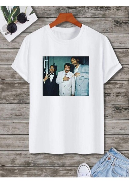 Unisex Müslüm Baskılı Oversize T-Shirt