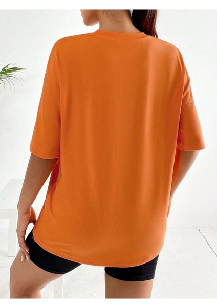You Decide Baskılı Kadın Oversize Salas T-Shirt Boyfriend fiyatları