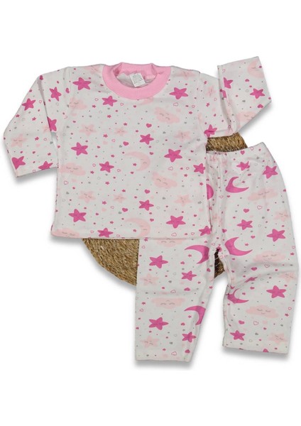 Gökyüzü Baskılı Pijama Takımı