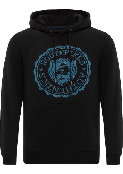 Halvor Erkek Günlük Sweatshirt Siyah
