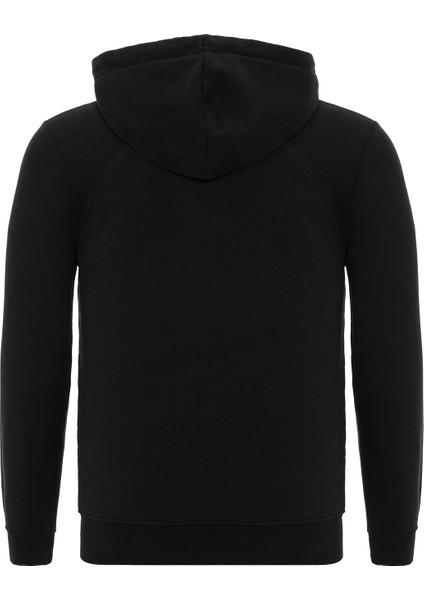Halvor Erkek Günlük Sweatshirt Siyah