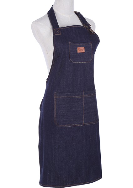 Yetişkin 1 Tarzı Erkekler Ve Kadınlar Için Kot Şef Önlüğü Mutfak Barbekü Pişirme Bbq Önlükleri Work Shop Sunucu Önlüğü Jean Önlük Ayarlanabilir (Yurt Dışından) modelleri