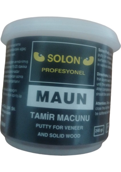 5 Adet Çok Amaçlı Ahşap Parke Masa Sehpa Çizik Çok Amaçlı Tamir Dolgu Macunu Maun 240 gr