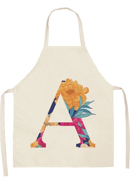 V Tarzı 68X55Cm Yetişkin Boyutu Kırmızı Çiçek Desenli Aile Mutfak Önlüğü Çocuklar Için Özelleştirilebilir Önlük Aile Mutfak Önlüğü Tablier Фартук (Yurt Dışından)