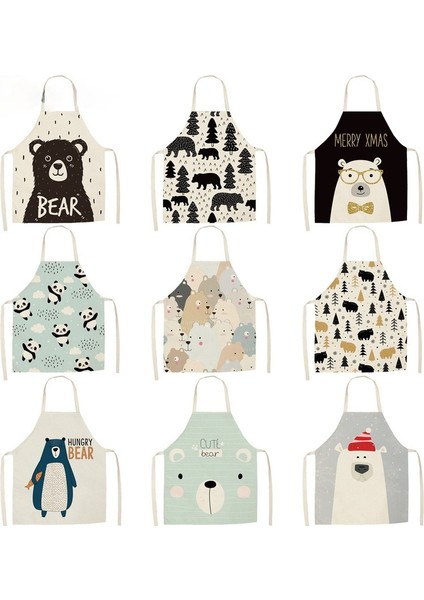 No.15 Tarzı 47X38Cm-Çocuk Karikatür Ayı Desenli Fırın Aksesuarları Mutfak Aksesuarları Pişirme Aksesuarları Mutfak Önlüğü Mutfak Önlüğü Ustası Önlük (Yurt Dışından) indirimleri