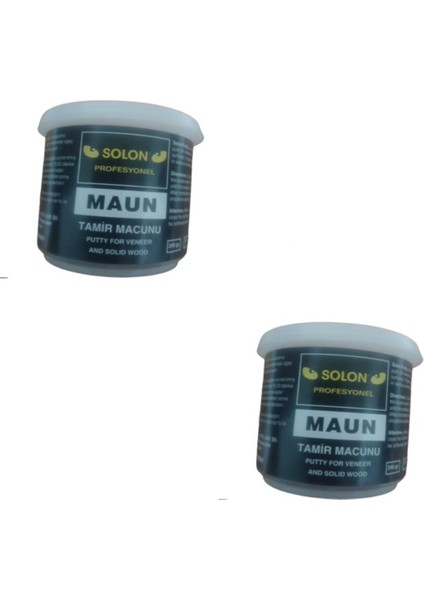 2 Adet Çok Amaçlı Ahşap Parke Masa Sehpa Çizik Çok Amaçlı Tamir Dolgu Macunu Maun 240 gr fırsatları