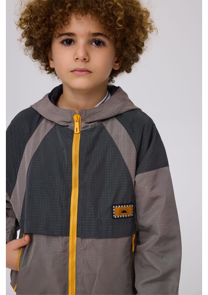 Bg Store Erkek Çocuk Antrasit Yağmurluk