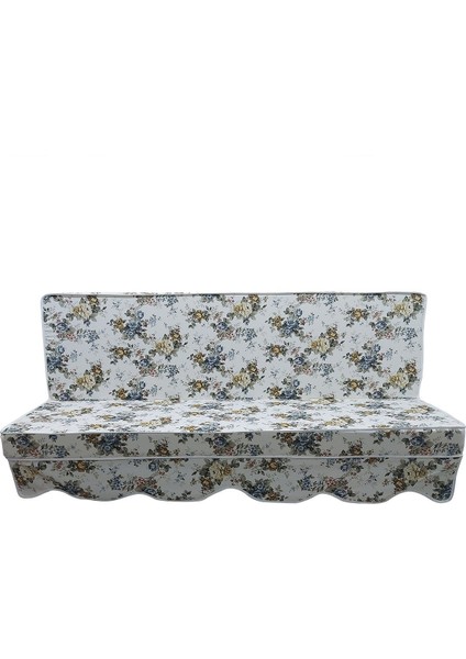 Elit Salıncak Minderi Su Itici Kumaş Gri Sünger Fermuarlı Set-Prm 160626 V 5