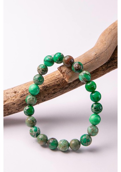 Yeşil Renk Varasit Taşı Bileklik modelleri