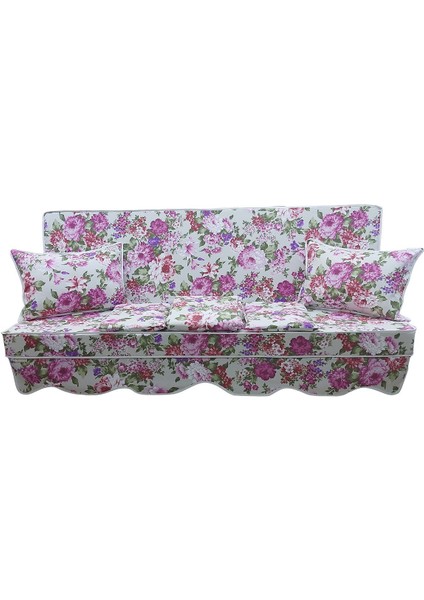 Elit Salıncak Minderi Su Itici Kumaş Gri Sünger Fermuarlı Set-Prm 160185 V 32