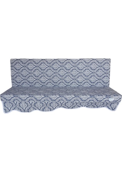 Elit Salıncak Minderi Su Itici Kumaş Gri Sünger Fermuarlı Set-Prm 015681 V003