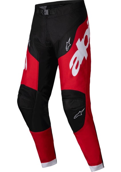 Alpinestars Racer Veil Kros Motosiklet Pantolonu Siyah / Kırmızı