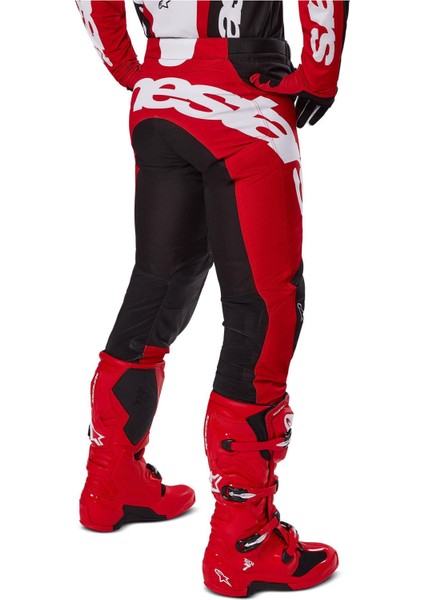 Alpinestars Racer Veil Kros Motosiklet Pantolonu Siyah / Kırmızı fırsatları